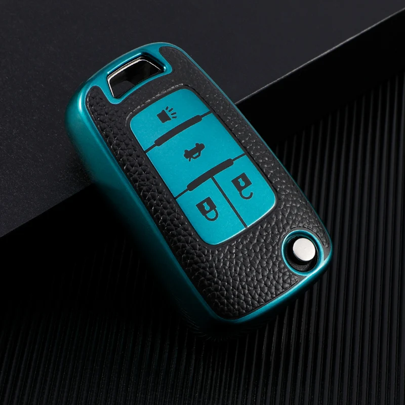 TPU Car Key Case for Chevrolet Cruze Trax Lova Malibu Buick Opel Astra Corsa ADAM S Antara Meriva Zafira Insignia GTC Accessory