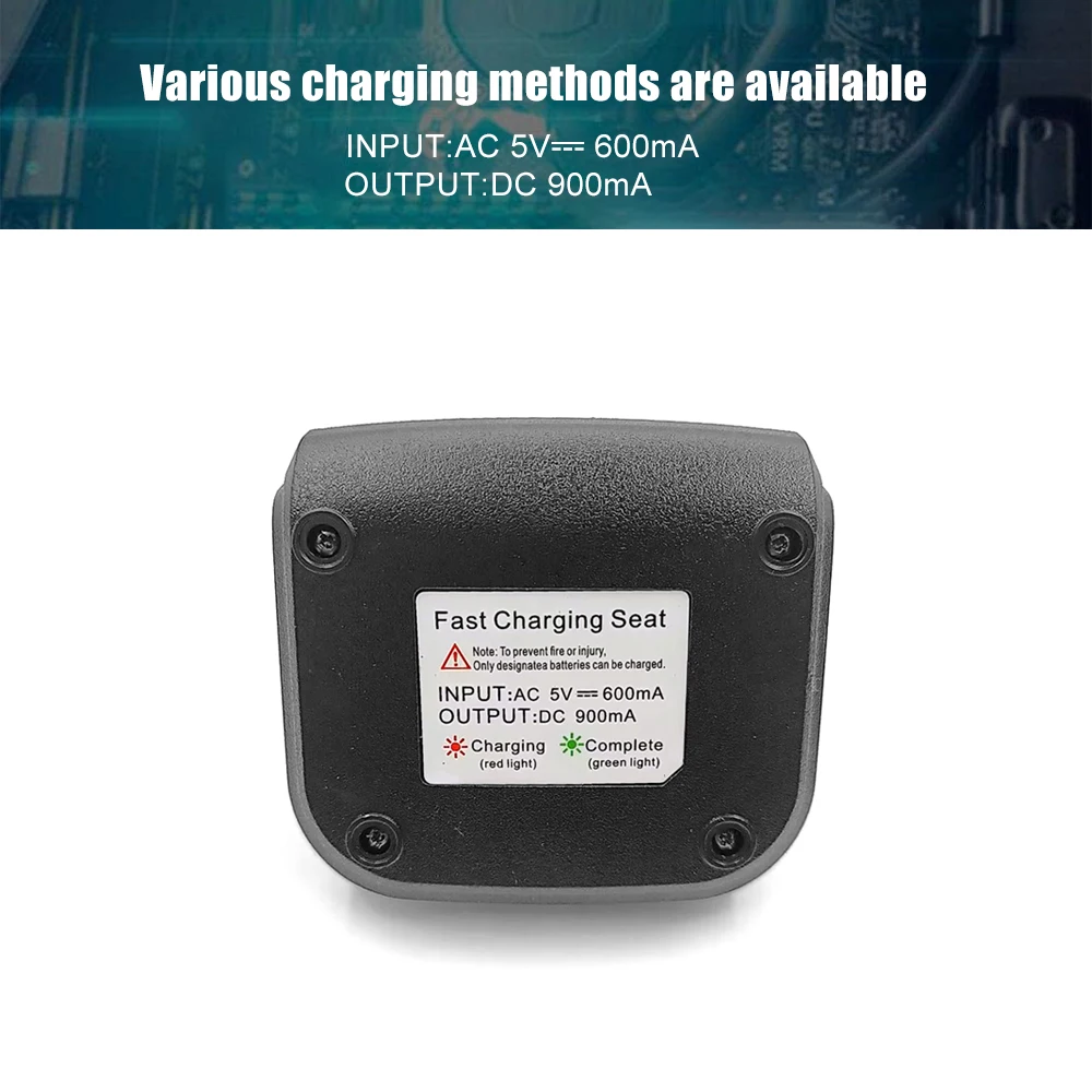 Desk charger base for B5/ Anysecu T56/ Ruyage ZL50 4G LTE Network Radio Walkie Talkie