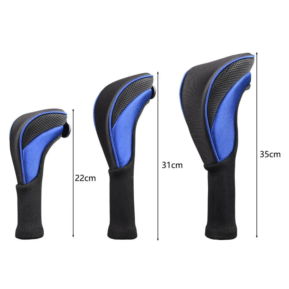 Soft Lining Color Clash Protect The Club Head Golf Club Long Neck Head Cover Golf Club Headcover for Golf