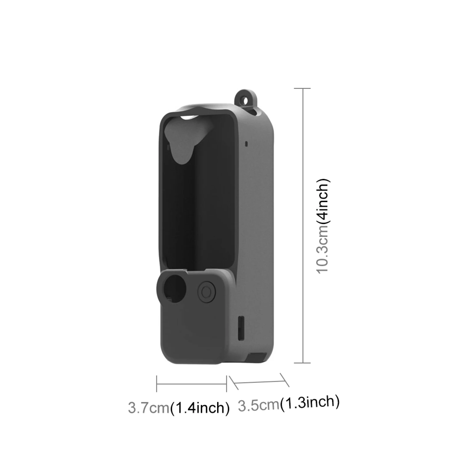 PULUZ 3 in 1 Silicone Cover Case Set For DJI OSMO Pocket 3 Vlog Camera Accessories