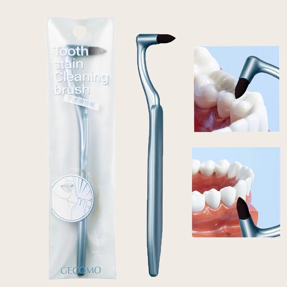 Tooth Stain Cleaning Brush Deep Cleaning Teeth Whitening Brush Interdental Brush For Teeth Portable Oral Hygiene Care Tool