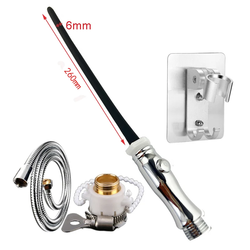 WETIPS Silicone Lavement Anale Hommes Anal Douche Rectal Cleaning Tube Bidet Vae Enema Ass Hygienic Shower 666 666