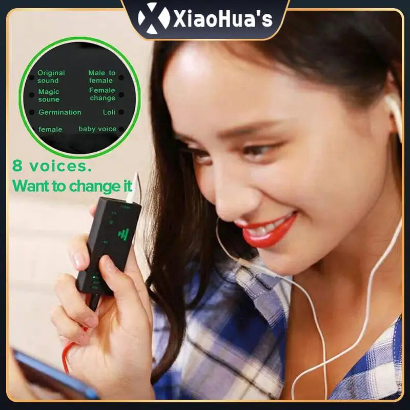 With Adjustable Voice Functions Voice Amplifiers 7 Different Sound Changes Mini Voice Modulator Multifunctional Portable New