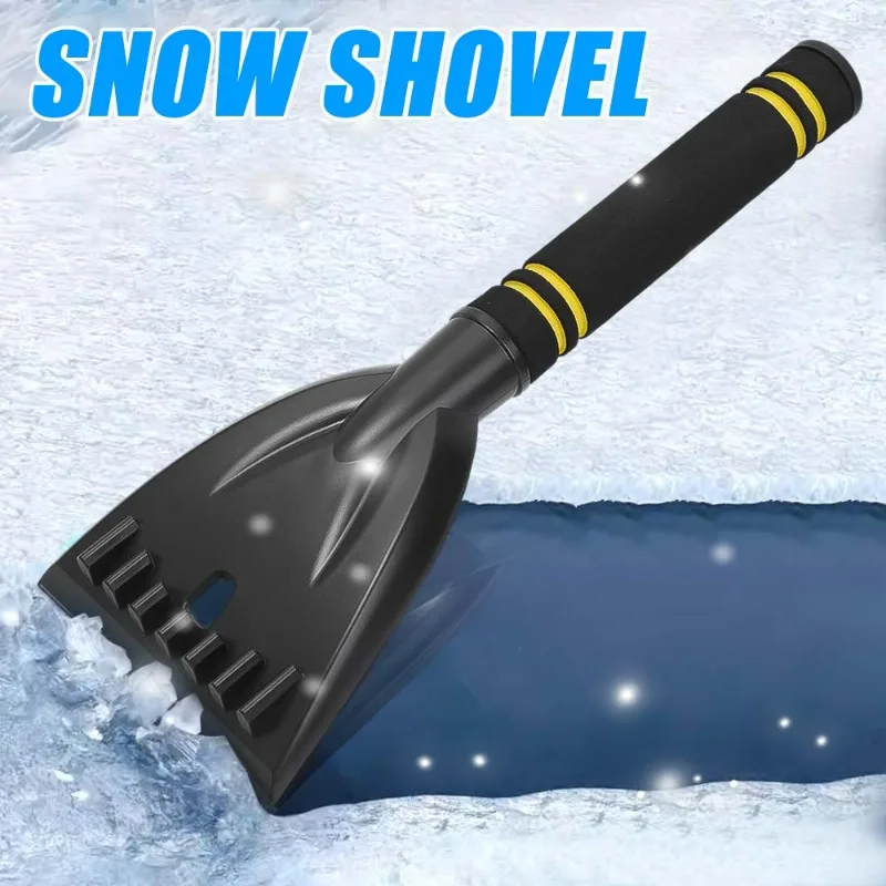 Universal Car Snow Shovel Ice Scraper Car Windshield Snow Removal Scraper Ice Shovel Window Cleaning Tool Car Winter Accessories