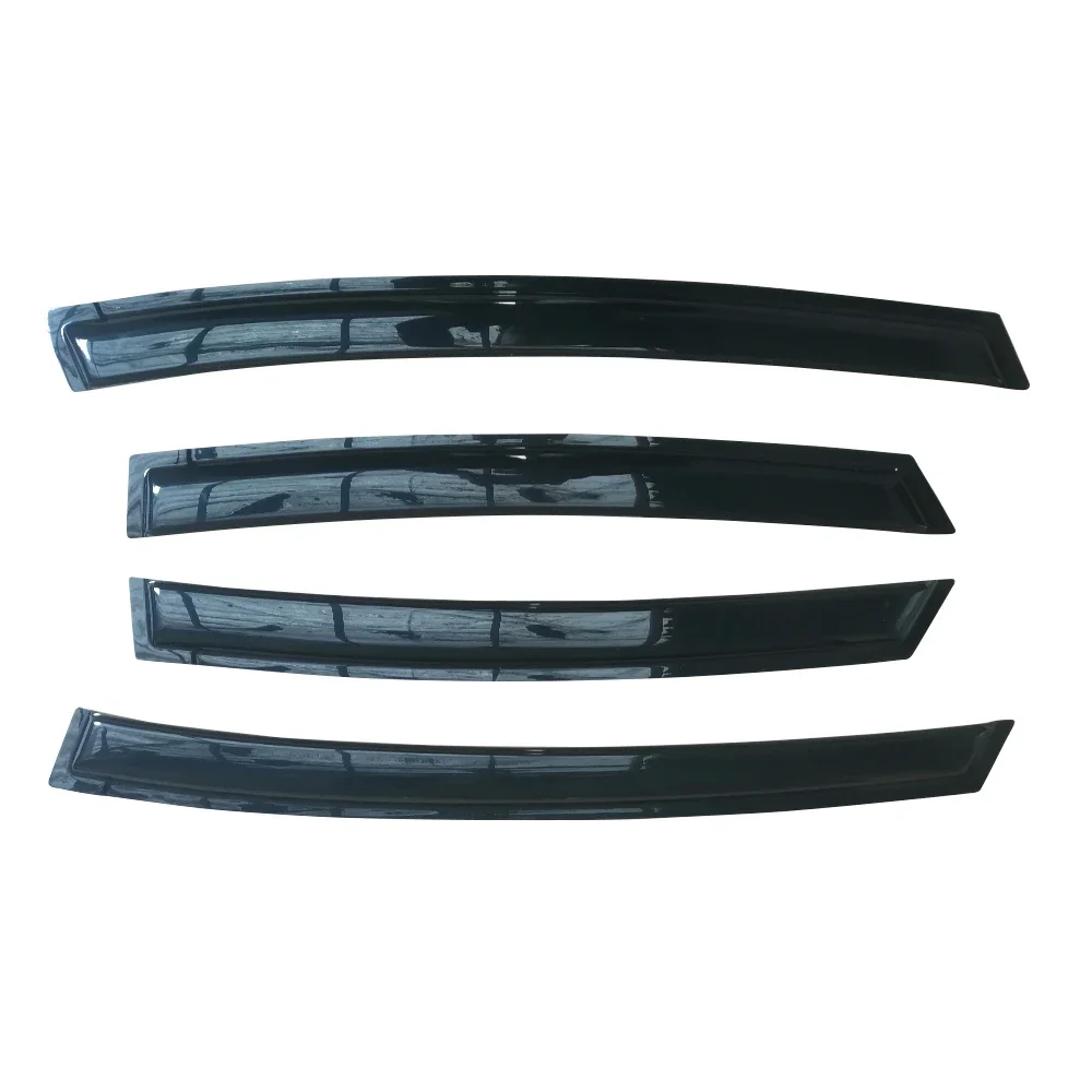 For Toyota Prius C Prius V Plus 2006-2021 Side Window Wind Deflectors Visors Black Rain Guard Door Visor Shades Dark Ventvisor