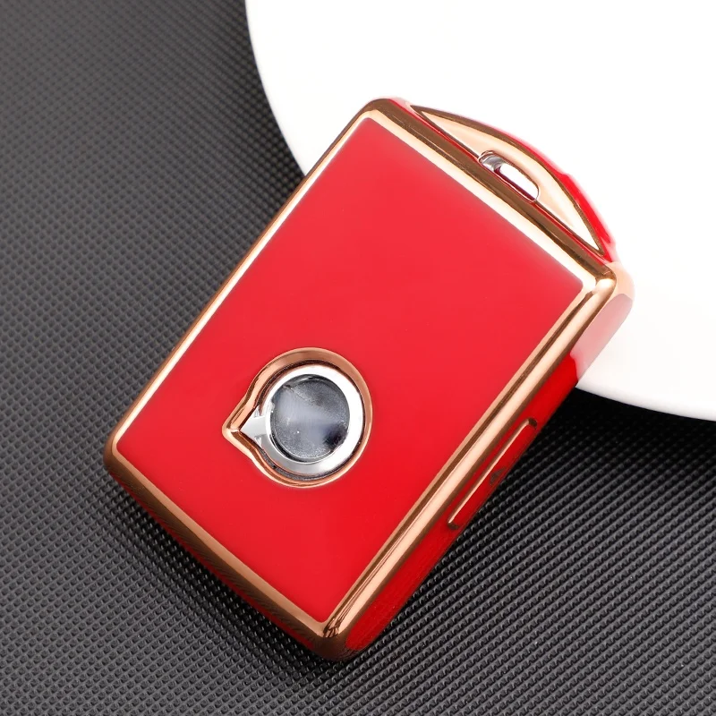 TPU Car Remote Key Case Cover Fob For Volvo S60 S90 XC40 XC60 XC90 V60 T5 T6 T8 Polestar 1 Polestar 2 Protector Accessories