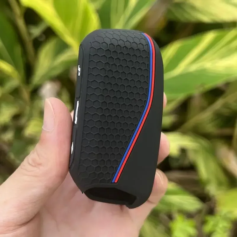 Silicone Car Key Case Cover Protect Shell Fob For BMW I7 X7 G07 LCI IX I20 X1 U11 7 Series G70 G09 XM U06 G81 M3 Key Accessories