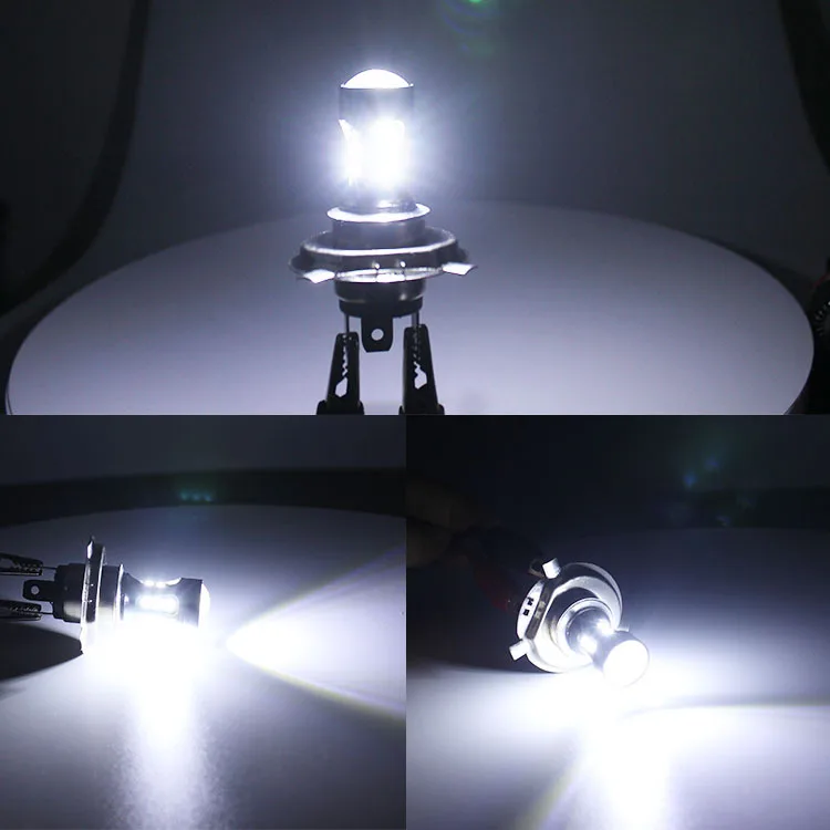 1/2Pcs Universal H4 Car LED Headlights Motorcycle Truck Boat Tractor Trailer Offroad Working Light 3030 Work Light LED Spotlight