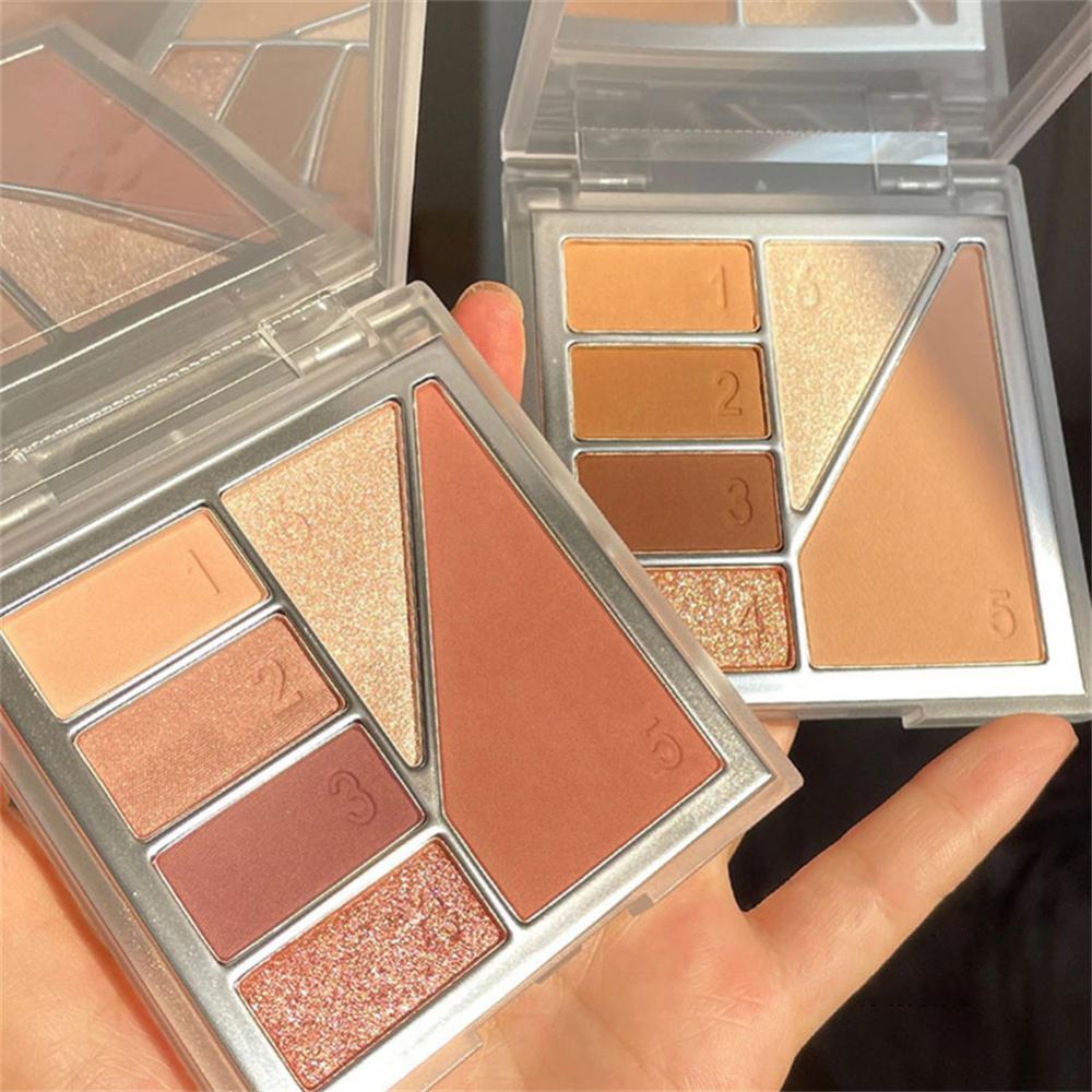 aa Shadow Palette Eyeshadow Powder Eye Earth Color Highlight Blush Woman Make Up Highlighter Makeup Cosmetics Glitter shadow er up