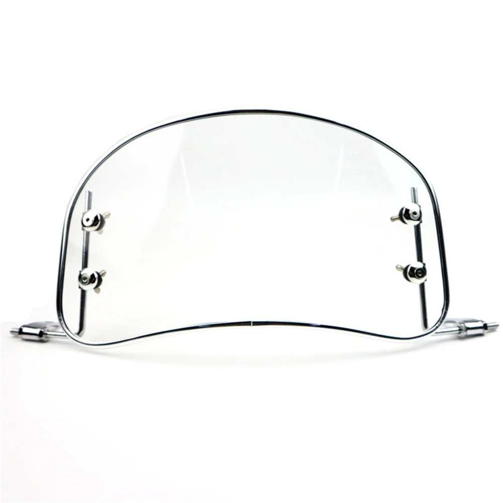 Motorcycle Windshield Retro Front Wind Deflector Windscreen Modified Accessories For Scooter E-bike
