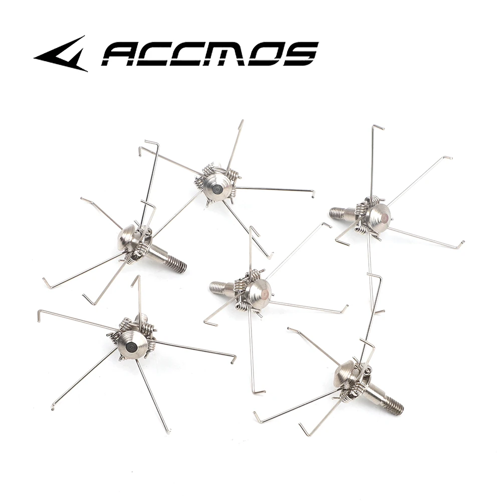 3/6Pcs 100grain Hunting Arrow Big Judo Screw In Points Broadheads for Archery Small Animals Hunting Game Target Shooting Hunting