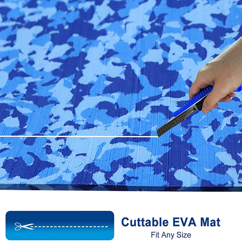450*1200mm Faux Teak Boat Decking Sheet EVA Foam Floor Pad Boat Accessories Camouflage Marine Yacht Caravan Motorcycle Kayak Mat