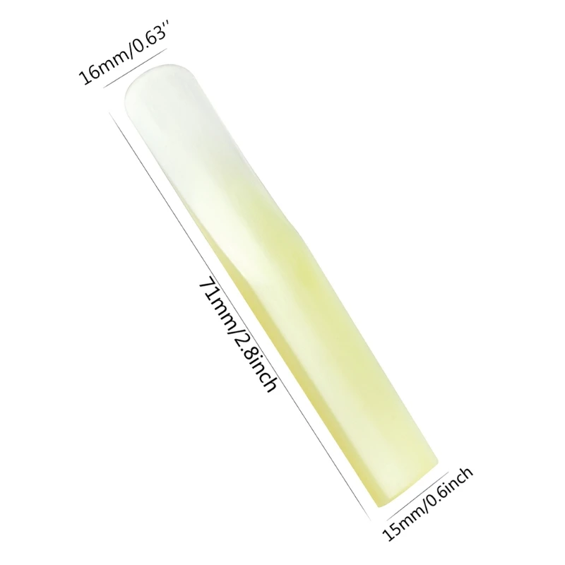 Resin Alto Saxophone Reeds with Individual Plastic for , Strength 1.5, 2, 2.