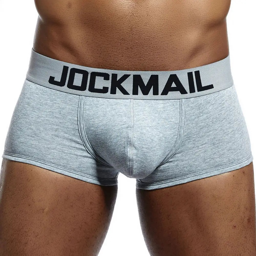 JOCKMAIL 6 pieces/batch mens underwear Boxershorts cotton mens boxing shoes mens breathable underwear mens underwear soft boxing underwear 240516