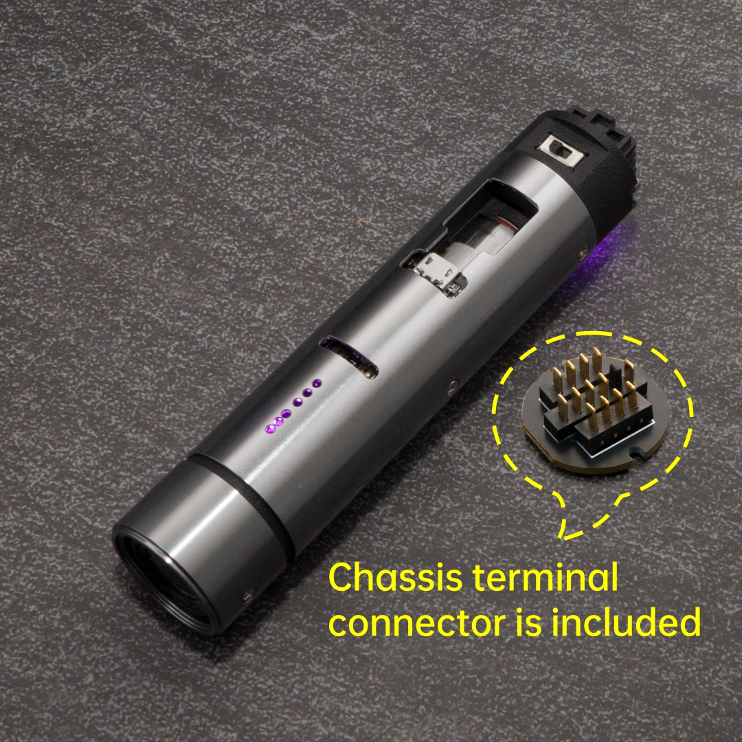89saber Proffie V3.9 board Removable Universal Chassis for Neopixel Lightsaber Inlcuded Config File Smooth Swing