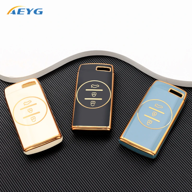 TPU Car Key Case Cover For Chery Tiggo 7 Pro 8 Pro Exeed Tiggo 2 3x Arrizo 5 Pro Gx 5x EQ7 Tiggo 4 Car Accessories Keychain