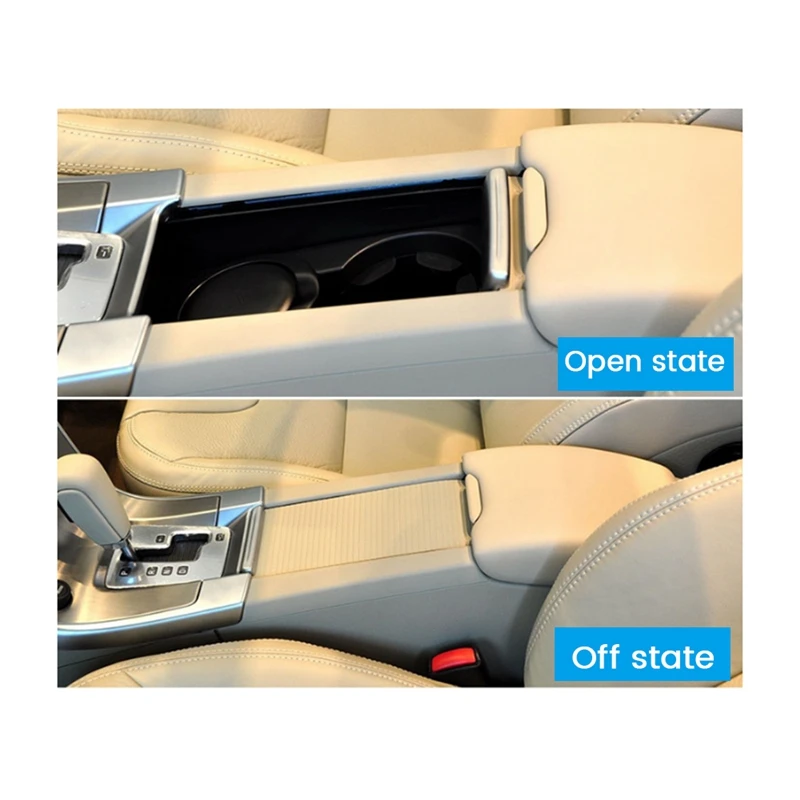 39868873 Car Center Console Water Cup Holder Roller Blind Drink Holder Decorative Plate For Volvo S60 V60 XC60 Parts Accessories
