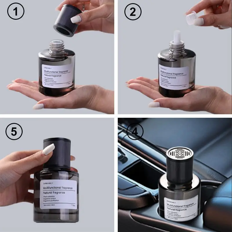 2023 NEW Car Fragrance, Men's Special Durable Light Fragrance Car Perfume Accessories, Car High-end Cologne Car Fragrance