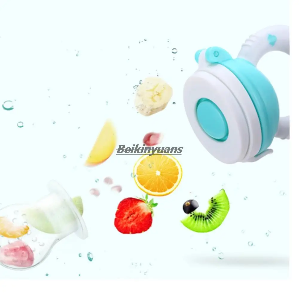 newborn pacifier nipple soonther pacifiers Buckle buckle bag of fruit enjoyed baby food consisting teeth molar rod pacifier