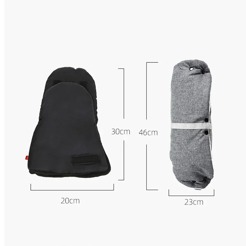 Baby Stroller Gloves Pushchair Hand Muff Baby Carriage Pushchair Hand Cover Buggy Clutch Cart Muff Glove Stroller Accessories