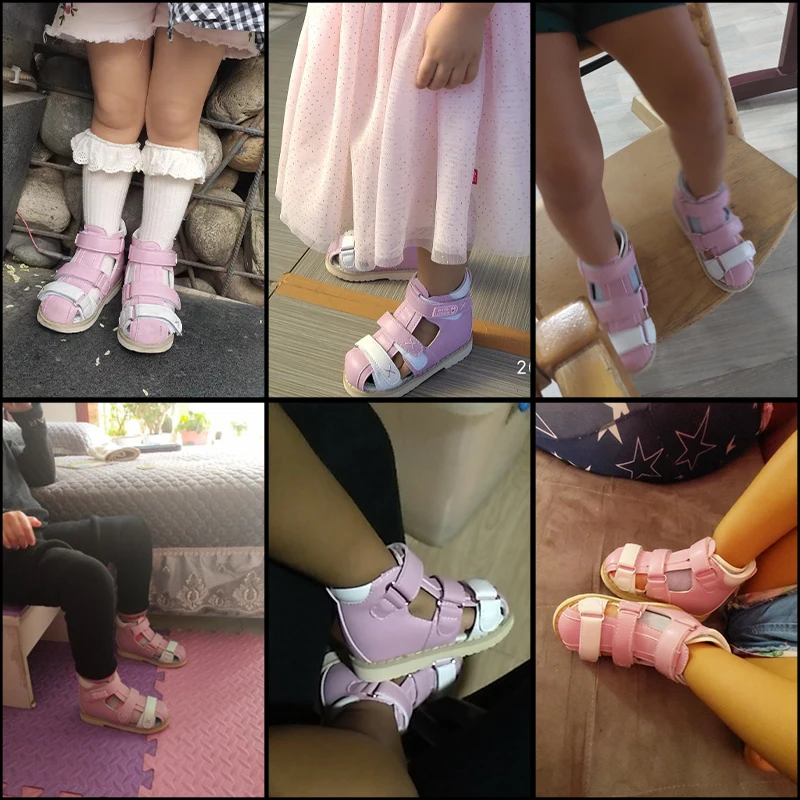 Children Girls Shoes Summer 2021 Kids Sandals Boys Orthopedic Tiptoe Small Sizes 2 3 Years Closed Toe Arch Support Footwear