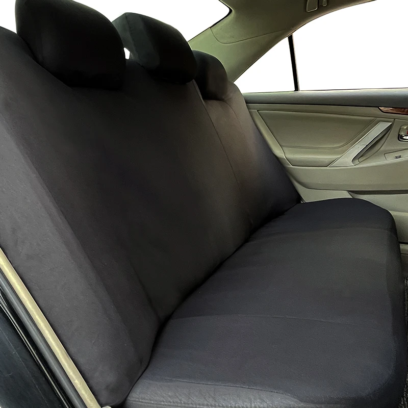 AUTO PLUS Universal Polyester Rear Seat Covers Fit for Most Car SUV Truck Van Car Accessories Interior