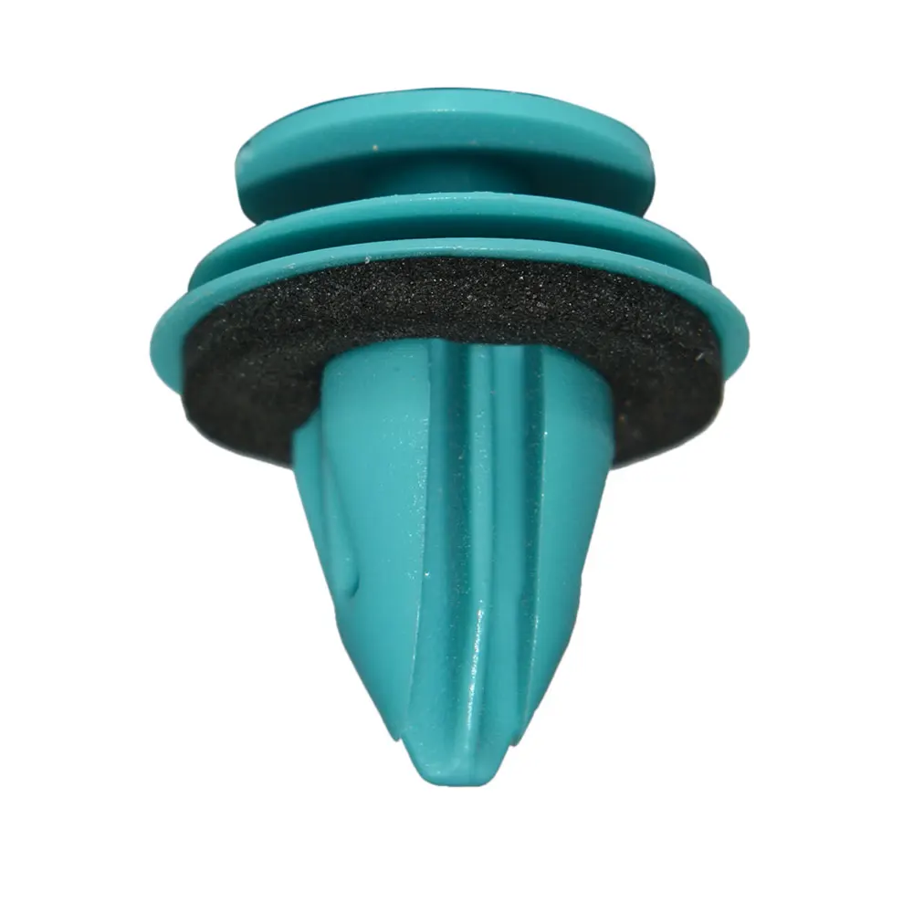 Green Plastic Rivets Auto Car Fastener For BMW 9mm Hole Interior Door Card Panel Trim Clips Retainer Rivets E60 E61 E39 E46 E52