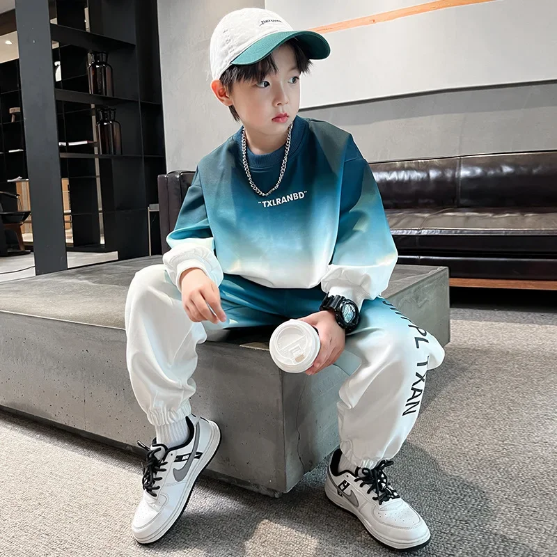 Spring Autumn Kid Costume Toddler Boy Outfits Clothes Child Boys Outfit Set Tracksuit for Kids 6 7 8 9 10 11 12 13 14 15 Years