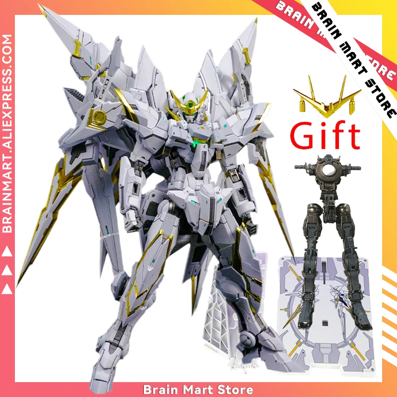 IRON STAR DESTROYER MG 1/100 TC Prototype Testing Machine Alloy Skeleton Assembly Mech Model Assembling Model Toy