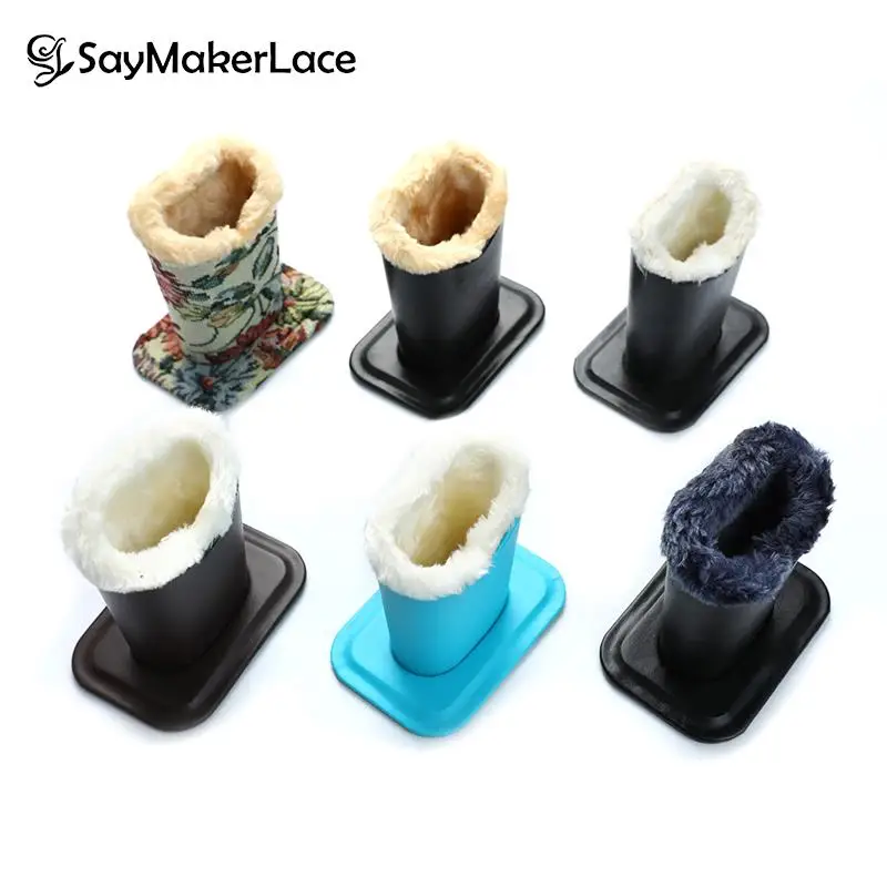 PCS PU Leather Eyeglass Holders Sunglass Stands With Soft Plush Lining Holder Safe Lined Glasses Case 5