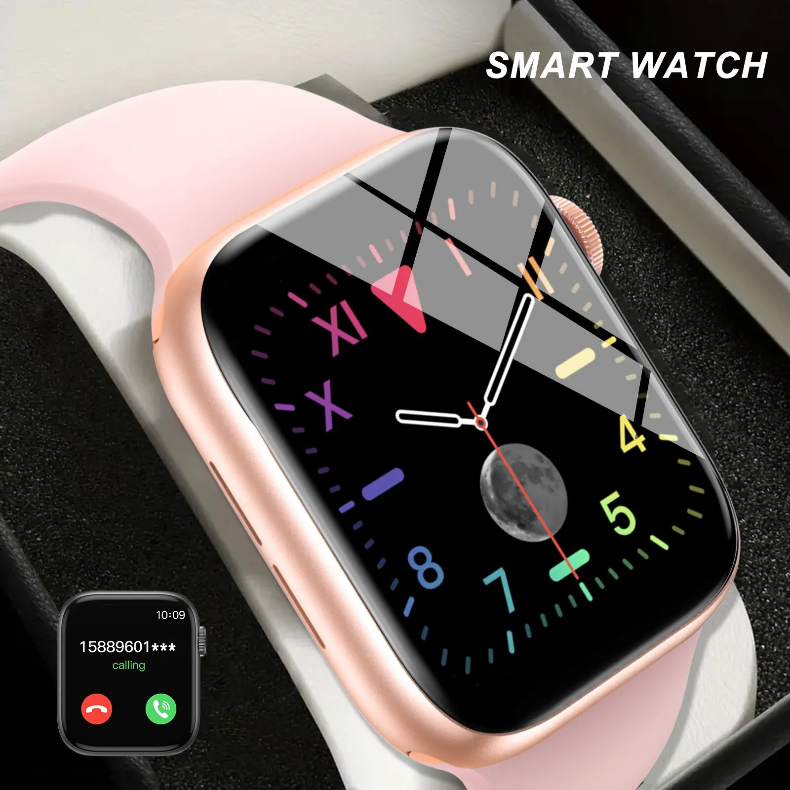 Smartwatch, Sports Mode, Music Control, Sports Smartwatch Compatible with IOS and