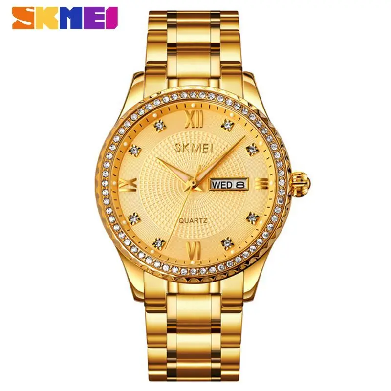 SKMEI Top Brand Luxury Quartz Watch For Men Montre 30ATM Waterproof Date Sports Official Store Steel Relogio Masculino 1837