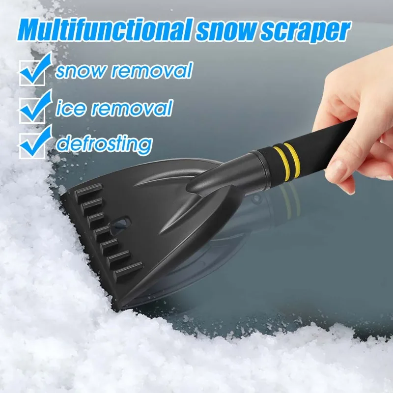 Universal Car Snow Shovel Ice Scraper Car Windshield Snow Removal Scraper Ice Shovel Window Cleaning Tool Car Winter Accessories