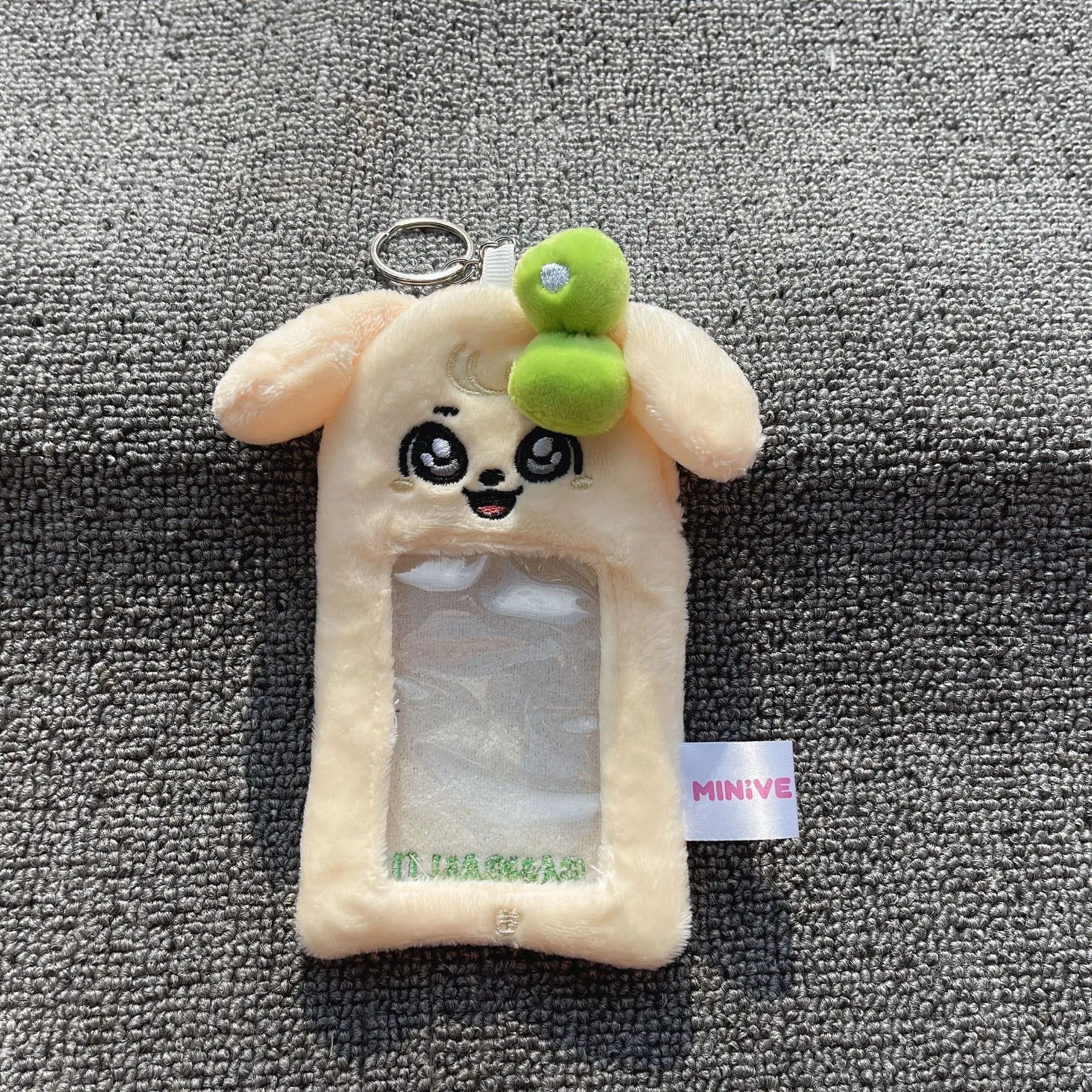 Kpop ive MINIVE POP-UP Photo Cards holder with Keyring Plush ID Sleeve IVE lomo cards card sleeves