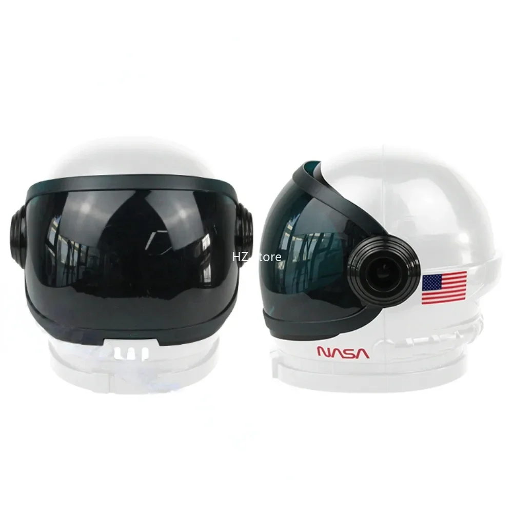 Na-sa-Astronaut Helmet with Movable Visor, Cosplay Space Mask for Adults, Kids, Boys Birthday Gift, School Classroom Cos Costume