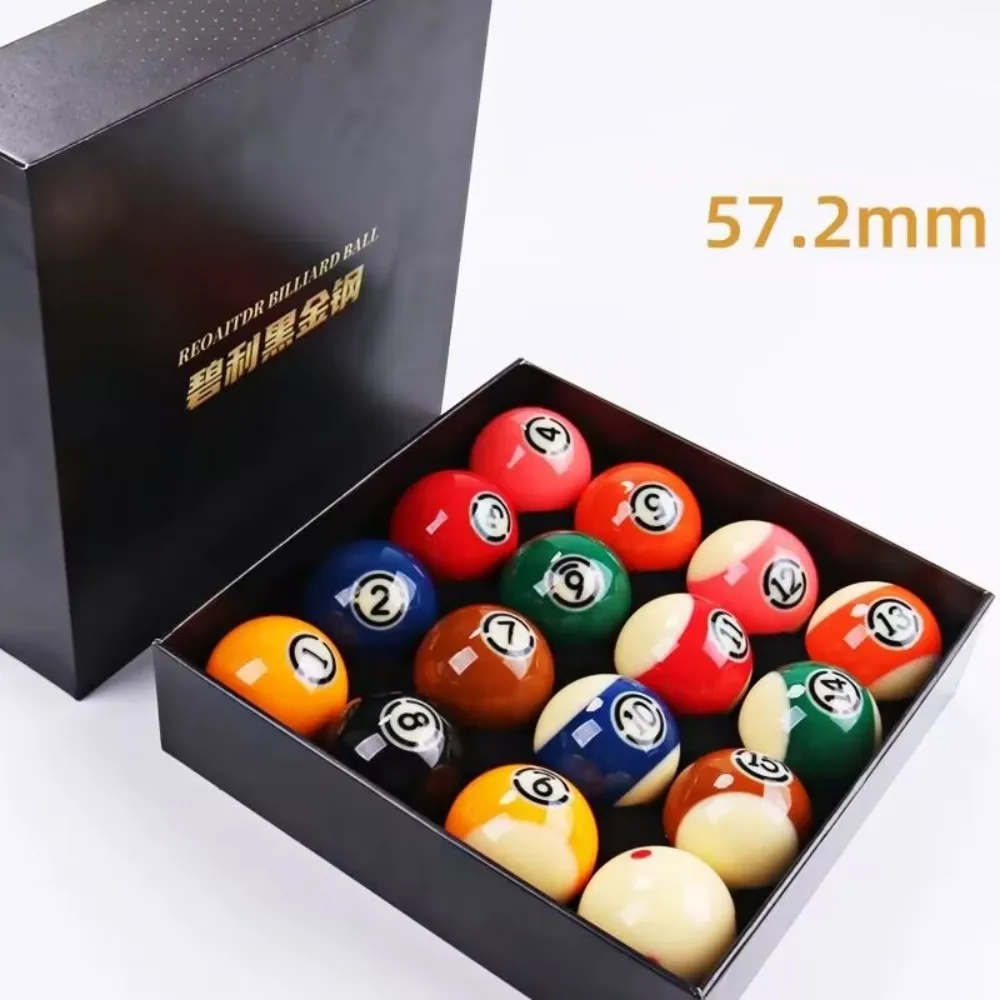 REOAITDR TV-Pro Black Kingkong Blacc Billiard Pool Ball Set 2-1/4" (57.2mm)