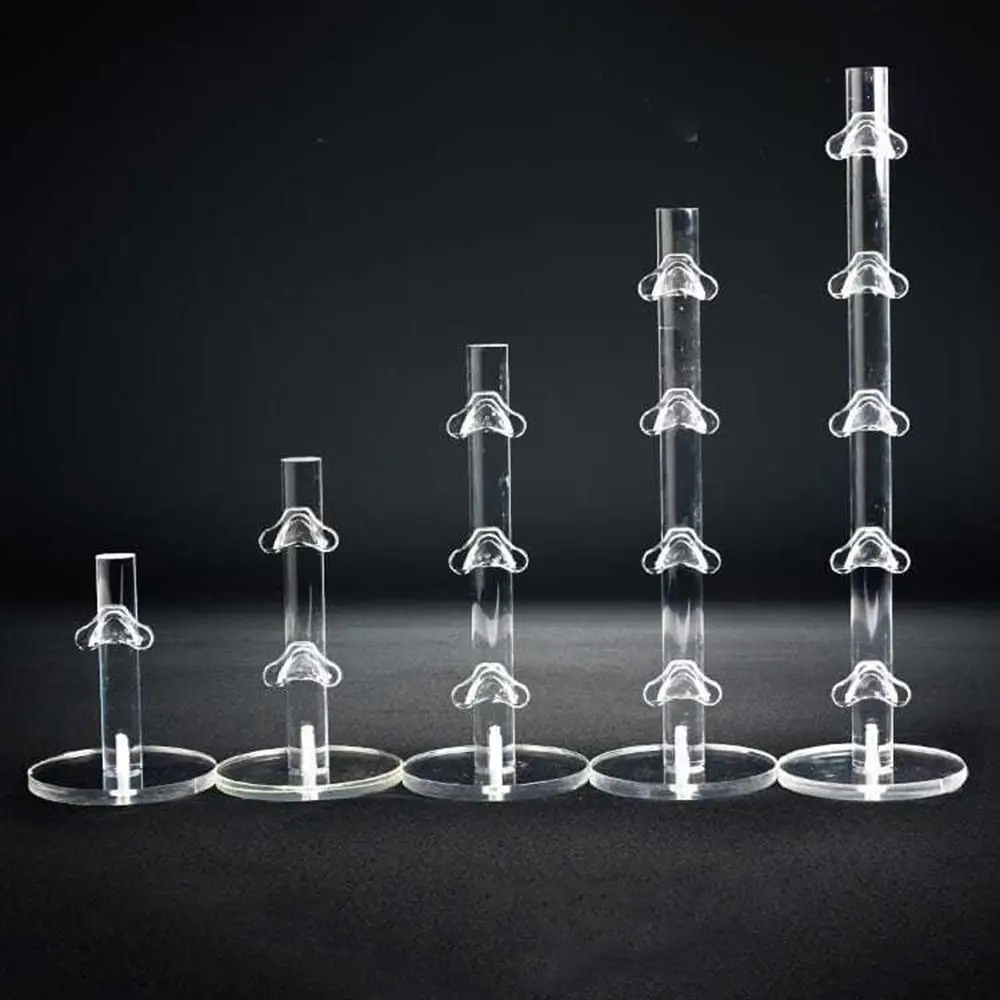 Transparent Acrylic Glasses Display Stand Shelf Eyeglasses Rack Jewelry Holder Glasses Props Accessories