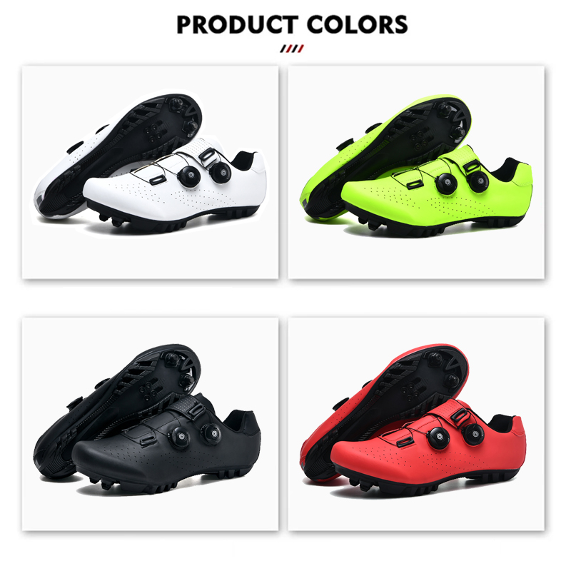 Cycling Sneaker Mtb Men Self-Locking Cleats Racing Road Bike Shoes Speed Flat Sneakers Women Bicycle SPD Mountain Cycling Shoes