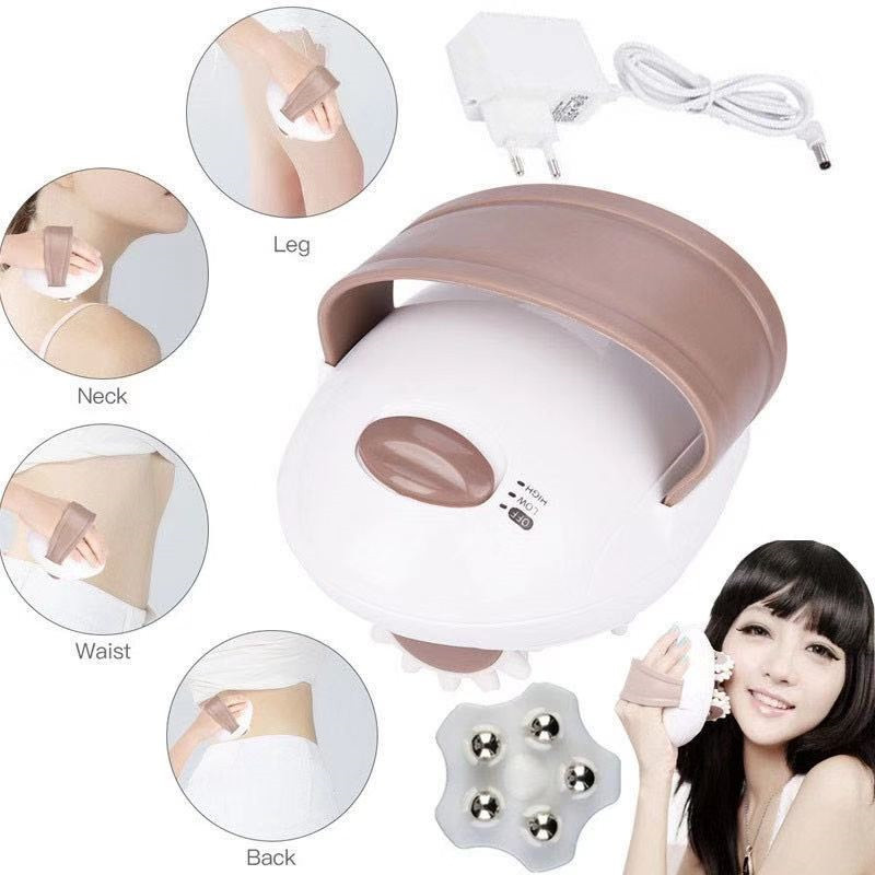 1PC Electric Body Massager Anti-cellulite Machine Weightloss Gear Roller Cellulite Massage Device Arm Leg Massager EU Plug