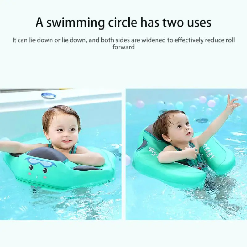 Mambobaby baby floats and lies in a swimming ring baby waist swimming ring childrens swimming instructor non inflatable Buoy swimming 240527