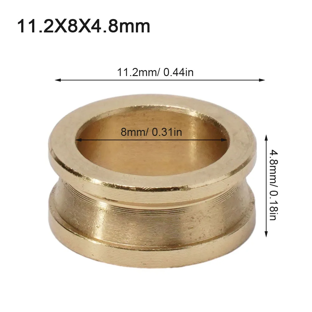 Brass Fishing Line Roller For Fishing Reel Part & Repair Smooth Accessory Fishing Line Roller Accessories