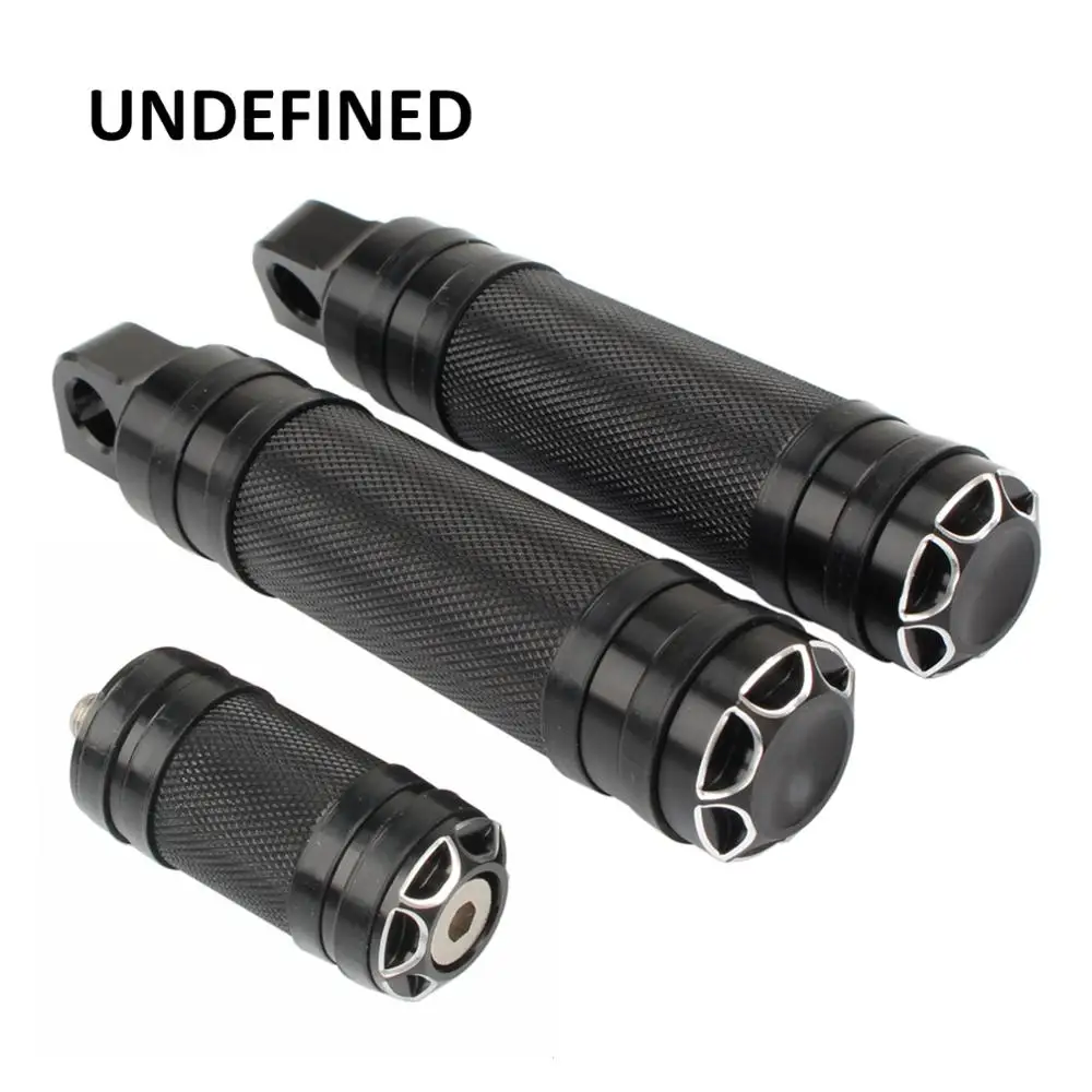 25mm 1"Handle Grips Footpegs Shifter Nail Peg Black Handlebar Grip for Harley Sportster 883 1200 XL XR VRSC Softail Touring Dyna