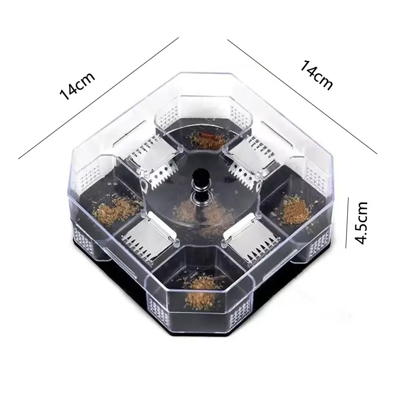 Cockroach Trap Bug Catching Tool Cockroach Box Home Indoor Kitchen Safety Physical Bug Size Pass Kill Trap Trap