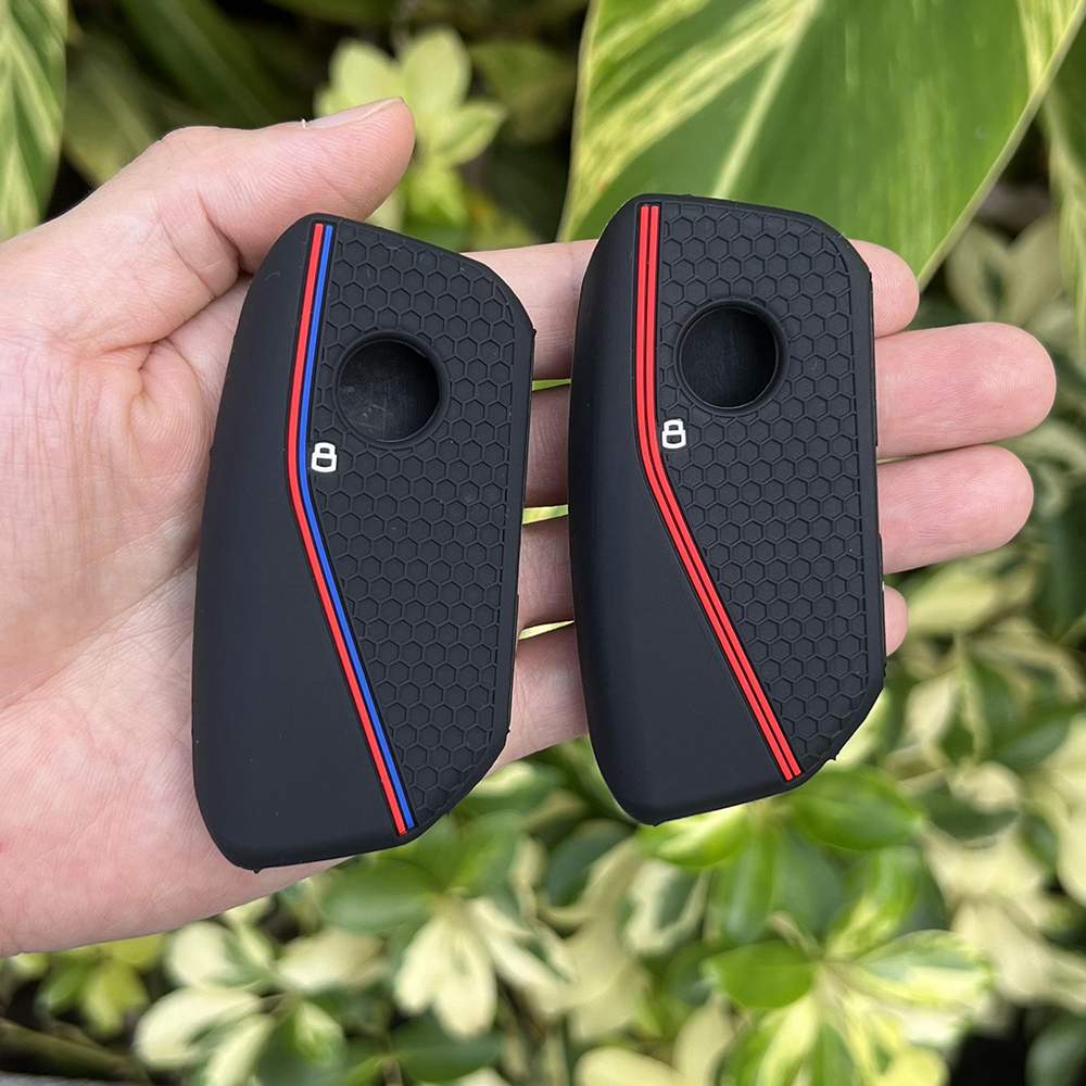 Silicone Car Key Case Cover Protect Shell Fob For BMW I7 X7 G07 LCI IX I20 X1 U11 7 Series G70 G09 XM U06 G81 M3 Key Accessories