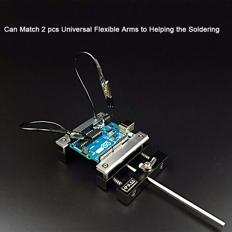 Manual assistance Metal PCB Holder Vise Motherboard Fixture Stand Clamp for Soldering Rework Repair Multi-tool Precision jig