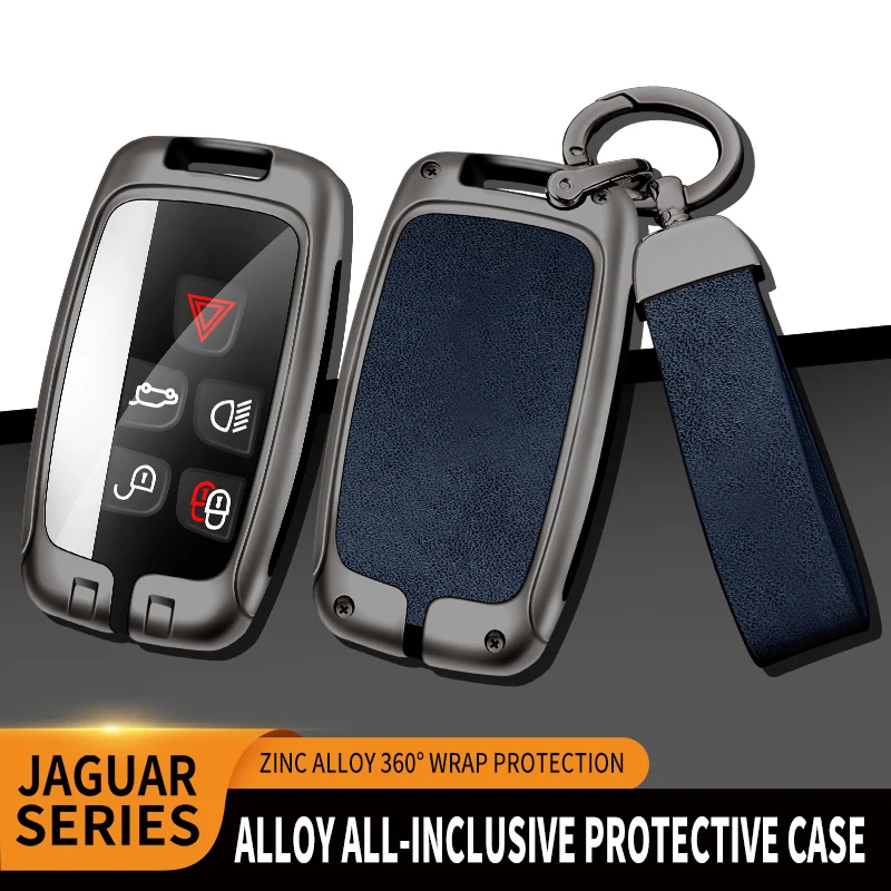 Car Key Cover Case Shell For Land Rover Range Rover Sport Evoque Freelander 2 Jaguar Velar Discovery 4 XF XJ XJL XE C-X16 Parts