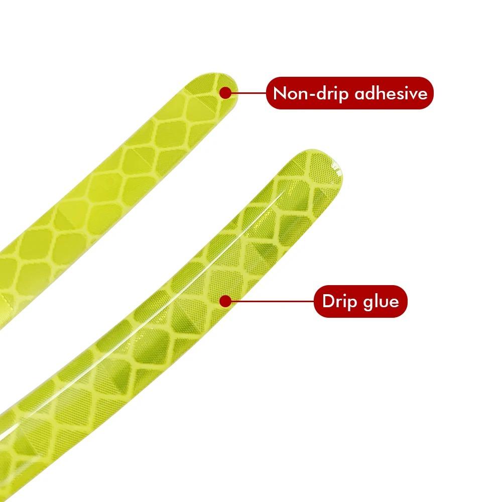 Reflective Hub Car Wheel Stripes Car Decorative Strips Accessories for Use of Bicycle Automobile and Motorcycle Tyre Stickers smile