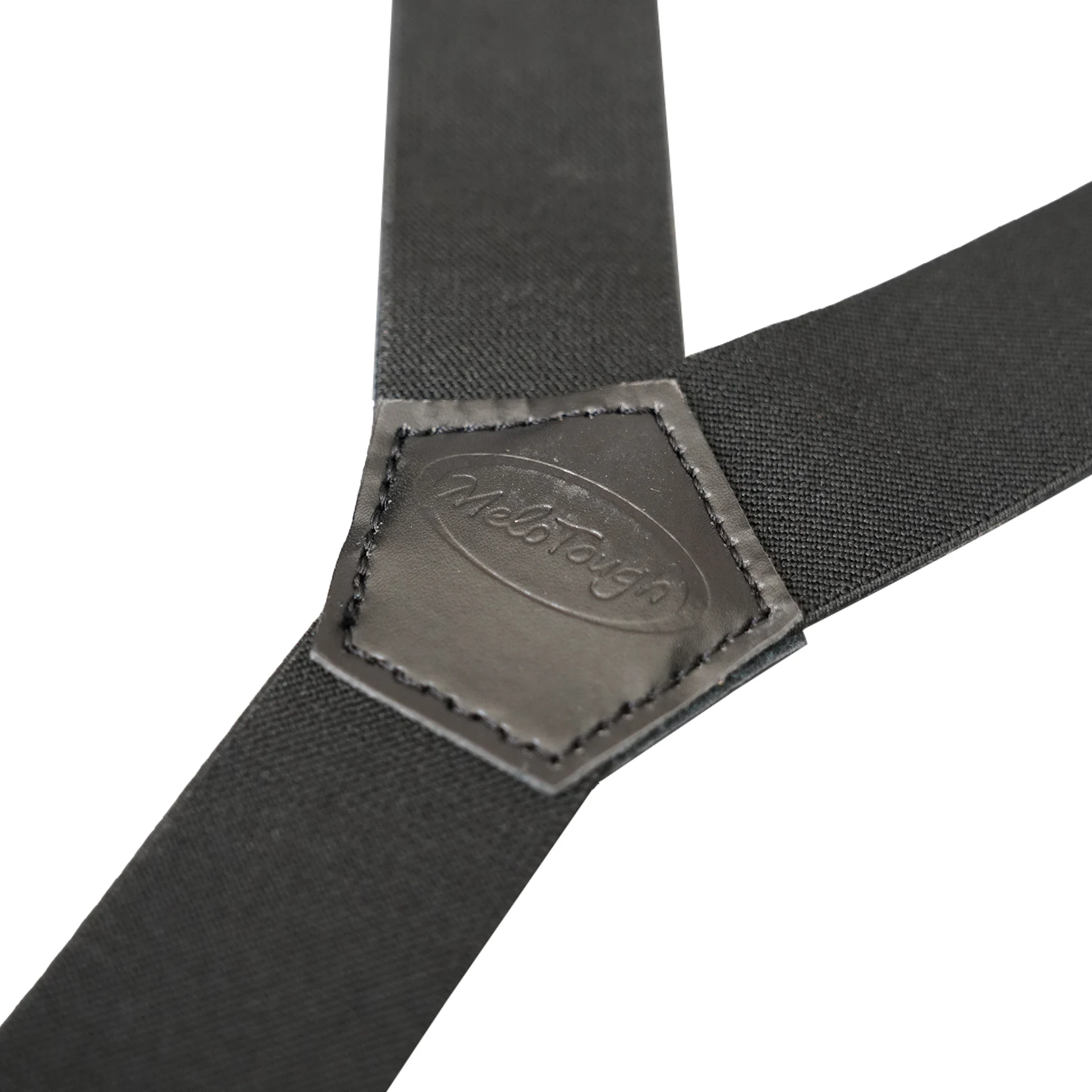 Melo Tough Y back suspenders airport friendly Suspenders,NO buzz with Plastic Clip 1.5 inch fully elastic braces