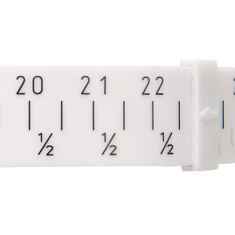 Plastic Adjustable Bracelet Bangle Sizer Wristband Gauge Measurements for Diy Jewelry Making Tools And Equipment Length 15-25cm