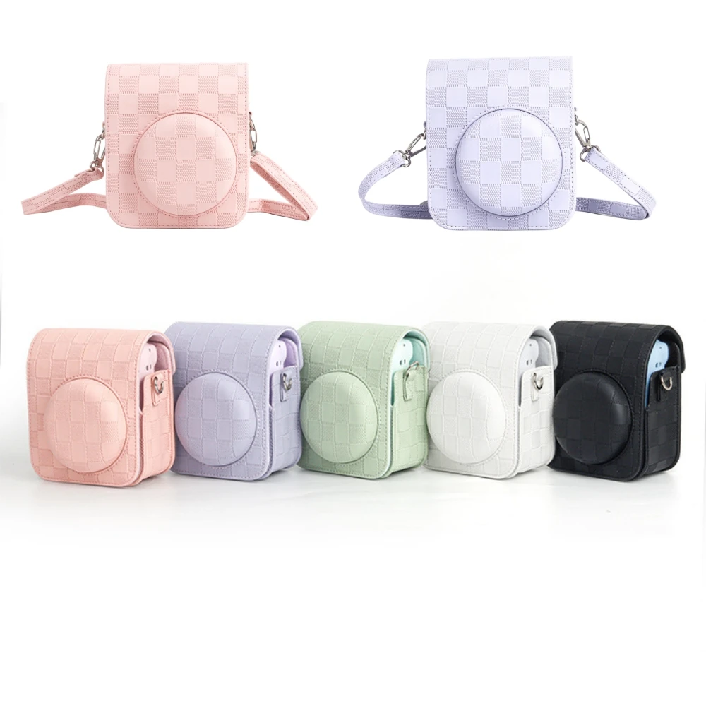 NEW Camera Bag For Fujifilm Instax Mini 12 Protective Case for Instax mini12 Instant Camera Accessories With Shoulder Strap